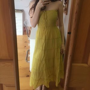 Strapless Athleta dress